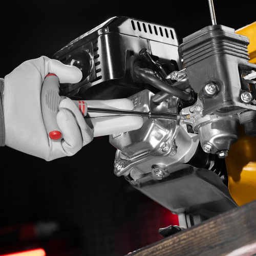 Отвертка с Т-образной эргономичной ручкой и набором бит, 11 шт, CrV Matrix по ценам производителя в Краснодаре с доставкой по всей России