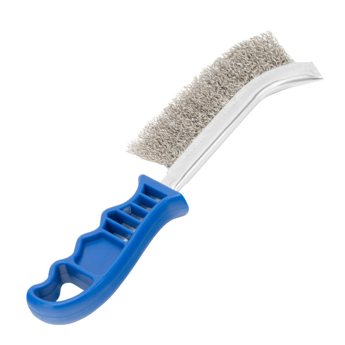 Щетка зачистная, металлическая с пластмассовой ручкой, нержавеющая проволока Барс по ценам производителя в Краснодаре с доставкой по всей России