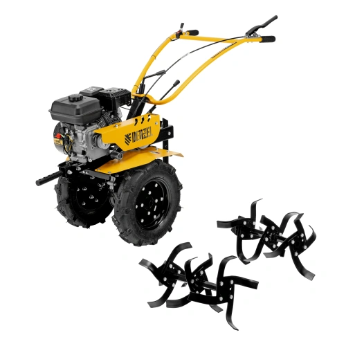 Мотоблок DPT-170S, 7 л.с., ремен.сцеп, фрез 3х4, ШОМ, передачи 2В/1Н Denzel по ценам производителя в Краснодаре с доставкой по всей России