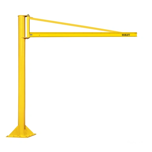 Кран консольный на колонне гп 500кг стрела 4м высота 4м КВК по ценам производителя в Краснодаре с доставкой по всей России