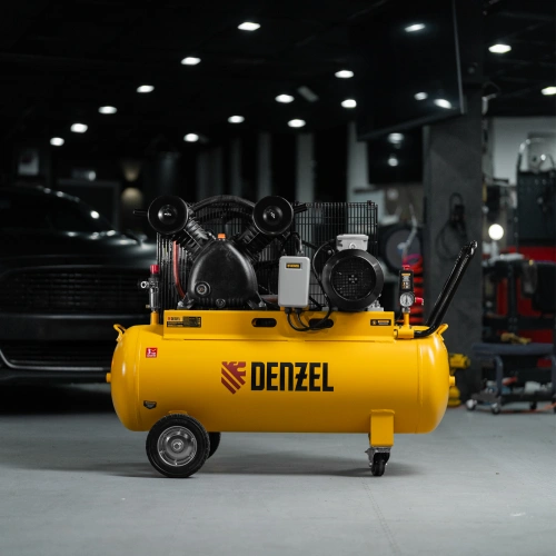 Компрессор воздушный рем. привод BCV 4000-T/100, 4,0 кВт, 100 литров, 690 л/мин Denzel по ценам производителя в Краснодаре с доставкой по всей России