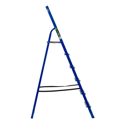 Стремянка, 6 ступеней, стальной профиль, алюминиевые ступени Сибртех по ценам производителя в Краснодаре с доставкой по всей России