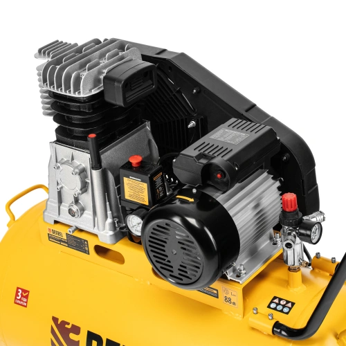 Компрессор воздушный рем. привод BCI 2200/100, 2,2 кВт, 100 литров, 420 л/мин Denzel по ценам производителя в Краснодаре с доставкой по всей России