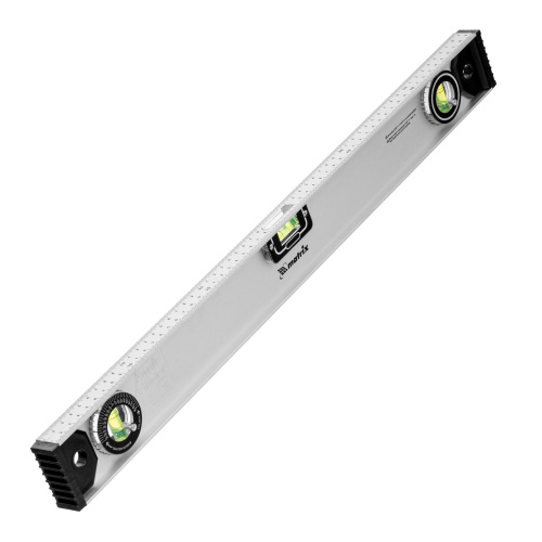 Уровень алюминиевый "Рельс", 600 мм, 3 глазка (1 поворотный) Matrix по ценам производителя в Краснодаре с доставкой по всей России