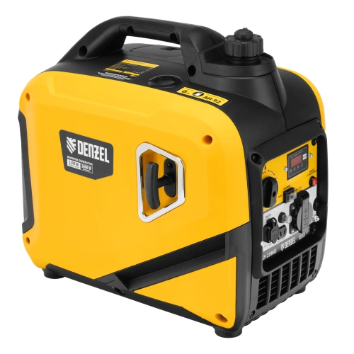 Генератор инверторный GS-2200iS, 2,2 кВт, 230 В, закрытый корпус, ручной старт DENZEL по ценам производителя в Краснодаре с доставкой по всей России