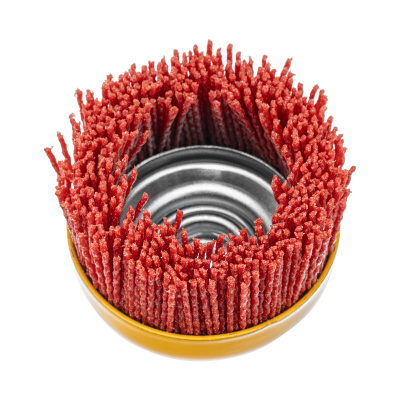 Щетка для УШМ, 75 мм, Чашка, нейлоновая щетина, М14 Denzel по ценам производителя в Краснодаре с доставкой по всей России