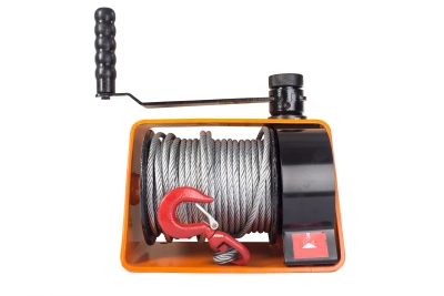 Лебедка ручная червячная с тросом 1000кг 35м TOR VS