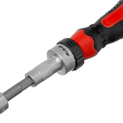 Отвертка реверсивная с набором бит и насадок торцевых, CrV, 1/4, 16 шт Matrix по ценам производителя в Краснодаре с доставкой по всей России