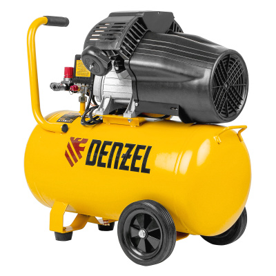 Компрессор воздушный DCV2200/50, прямой привод, 2.2 кВт, 50 литров, 380 л/мин Denzel по ценам производителя в Краснодаре с доставкой по всей России