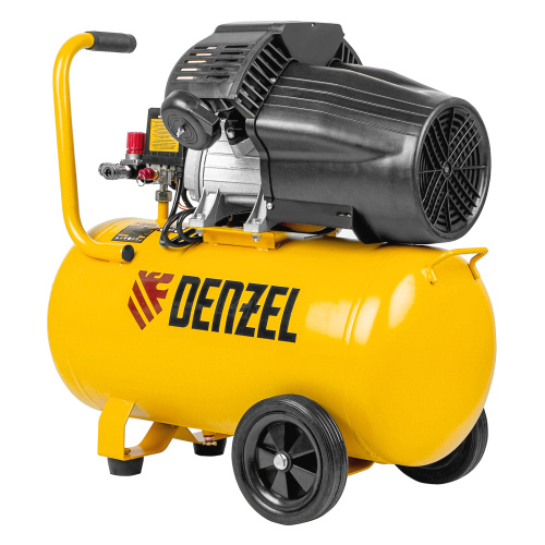 Компрессор воздушный DCV2200/50, прямой привод, 2.2 кВт, 50 литров, 380 л/мин Denzel по ценам производителя в Краснодаре с доставкой по всей России