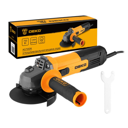 Углошлифовальная машина (УШМ) DEKO AG750DK, 125мм, 750 Вт по ценам производителя в Краснодаре с доставкой по всей России