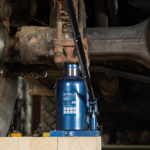 Домкрат гидравлический бутылочный, 32 т, h подъема 260-420 мм Stels по ценам производителя в Краснодаре с доставкой по всей России