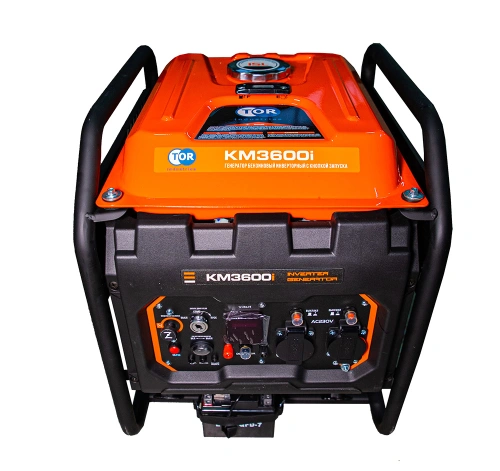 Генератор бензиновый инверторный 3,6 кВт 220В 12 л с электростартером TOR KM3600i по ценам производителя в Краснодаре с доставкой по всей России