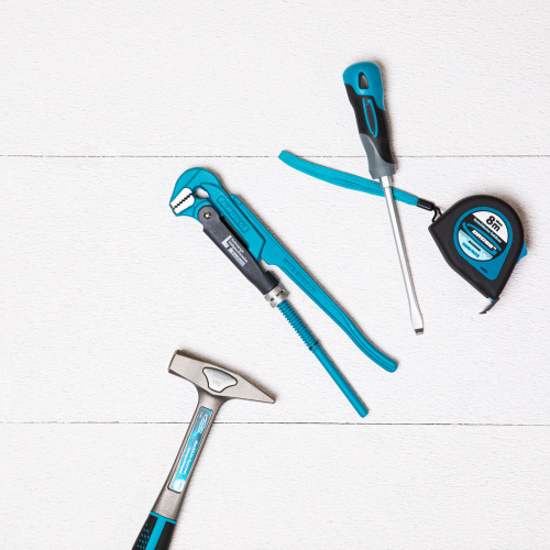 Ключ трубный рычажный 3/4, №0, цельнокованый, CrV, тип "L" Gross по ценам производителя в Краснодаре с доставкой по всей России