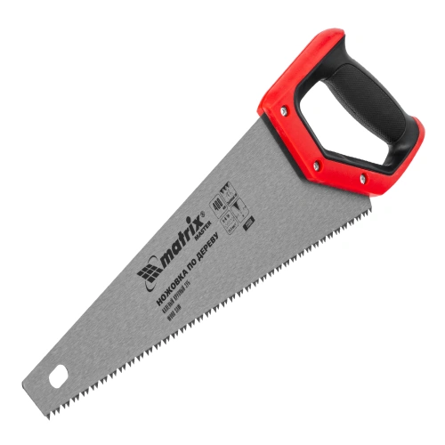 Ножовка по дереву, 400 мм, зуб 2D, каленый крупный зуб 5-6 TPI, двухкомпонентная рукоятка Matrix по ценам производителя в Краснодаре с доставкой по всей России