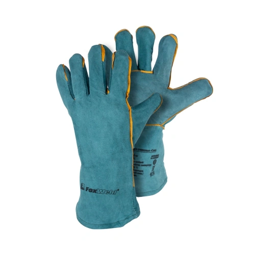 Краги спилковые "Грин" FoxWeld по ценам производителя в Краснодаре с доставкой по всей России