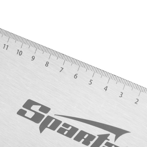 Ножовка по дереву, 400 мм, 7-8 TPI, каленый зуб, линейка, деревянная рукоятка Sparta по ценам производителя в Краснодаре с доставкой по всей России