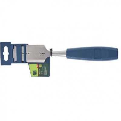 Стамеска, 38 мм, пластиковая рукоятка Сибртех по ценам производителя в Краснодаре с доставкой по всей России