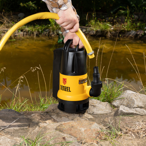 Дренажный насос DP800A, 800 Вт, подъем 5 м, 13000 л/ч Denzel по ценам производителя в Краснодаре с доставкой по всей России