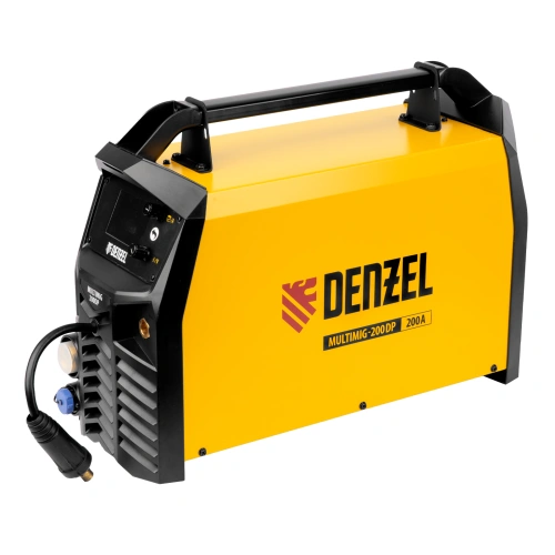 Аппарат инвертор. полуавтомат. сварки MultiMIG-200DP Synergy Double Pulse, 200 А, ПВ 80% Denzel по ценам производителя в Краснодаре с доставкой по всей России