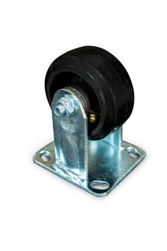 Колесо большегрузное неповоротное FCd 46 100 мм обрезиненное (N) по ценам производителя в Краснодаре с доставкой по всей России