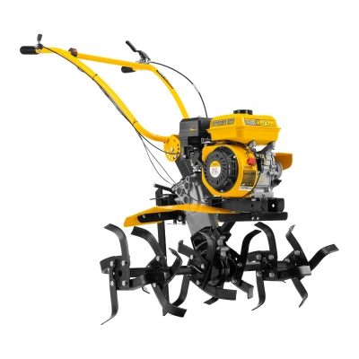 Мотоблок DPT-170SB, 7 л.с., ремен.сцеп, фрез 3х4, ШОМ, без колес, передачи 2В/1Н Denzel по ценам производителя в Краснодаре с доставкой по всей России