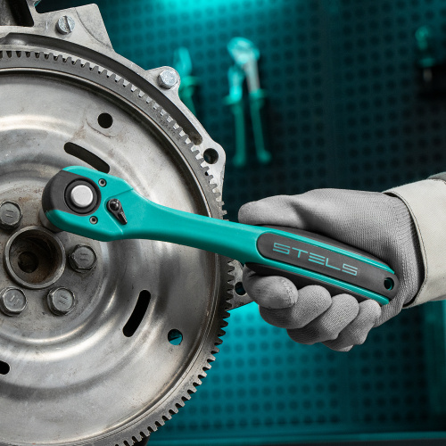 Ключ-трещотка 1/2", CrV, 72 зуба, с быстрым сбросом Stels по ценам производителя в Краснодаре с доставкой по всей России