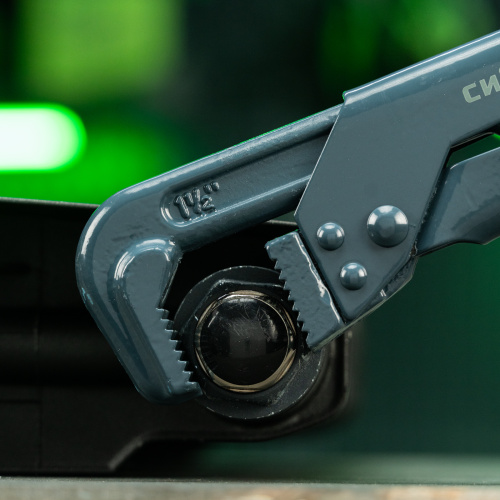 Ключ трубный рычажный КТР-2, 1.5", кованый, тип "L" Сибртех по ценам производителя в Краснодаре с доставкой по всей России