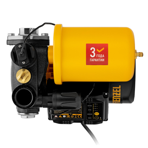 Насосная станция PS500C, 500 Вт, напор 35 м, 2200 л/ч, ресивер 2 л, блок управления Denzel по ценам производителя в Краснодаре с доставкой по всей России