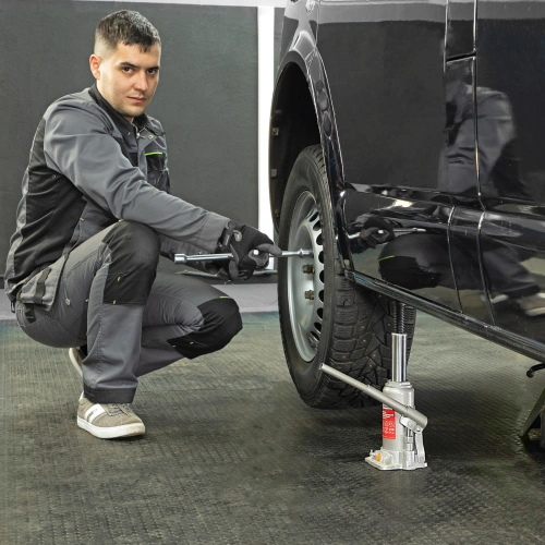 Домкрат гидравлический бутылочный, 5 т, h подъема 197-382 мм Matrix по ценам производителя в Краснодаре с доставкой по всей России