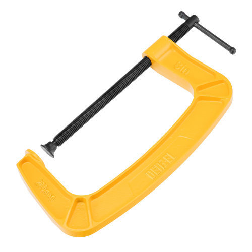 Струбцина G-образная, усиленная, 200 мм Denzel по ценам производителя в Краснодаре с доставкой по всей России