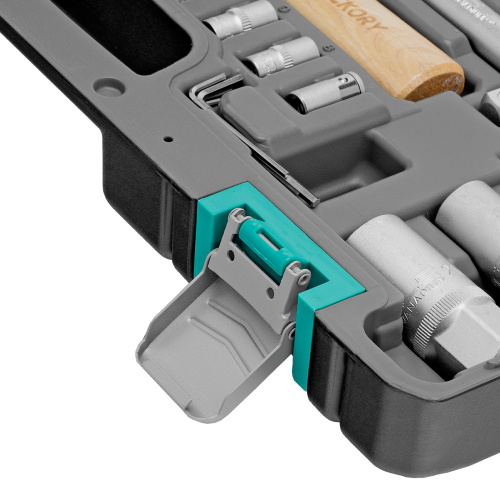 Набор инструментов, 1/2", Cr-V, S2, усиленный кейс, 58 предметов Stels по ценам производителя в Краснодаре с доставкой по всей России