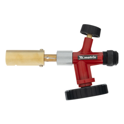 Профессиональная горелка на газовый баллон, пьезоподжиг, металлический корпус Matrix по ценам производителя в Краснодаре с доставкой по всей России