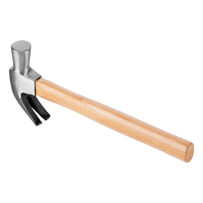 Молоток-гвоздодер, 450 г, боек 27 мм, деревянная рукоятка Sparta по ценам производителя в Краснодаре с доставкой по всей России