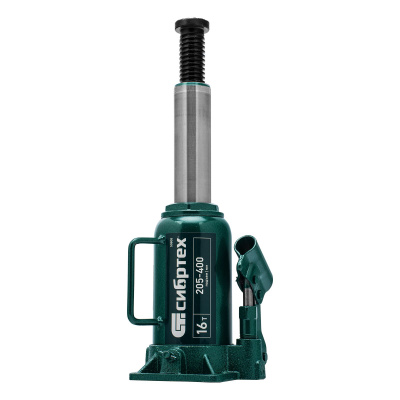 Домкрат гидравлический бутылочный, 16 т, 205-400 мм Сибртех купить в Москве с доставкой по всей России | ProtosMarket.ru