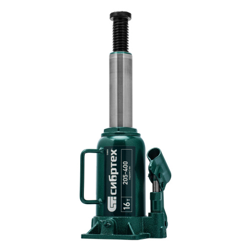 Домкрат гидравлический бутылочный, 16 т, 205-400 мм Сибртех по ценам производителя в Краснодаре с доставкой по всей России