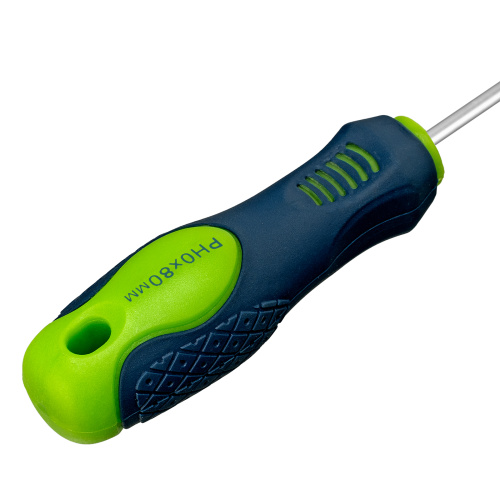 Отвертка, PH0 х 80 мм, CrV, двухкомпонентная рукоятка Сибртех по ценам производителя в Краснодаре с доставкой по всей России