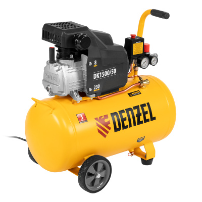 Компрессор воздушный DK1500/50, Х-PRO 1.5 кВт, 230 л/мин, 50 л Denzel по ценам производителя в Краснодаре с доставкой по всей России