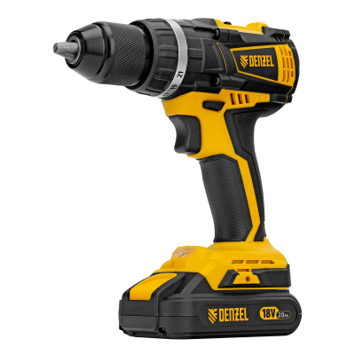 Дрель-шуруповерт аккумуляторная ударная бесщет CIDB-IB-18-02, Li-Ion, 18 В, 2 акк. Denzel по ценам производителя в Краснодаре с доставкой по всей России