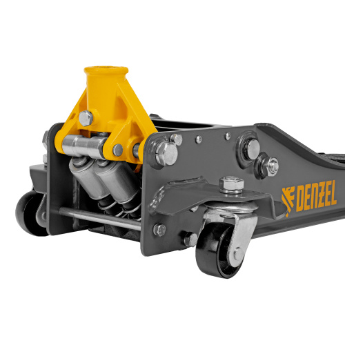 Домкрат гидравлический подкатной, 3 т, 75-500 мм, быстрый подъем, низкий подхват, проф. Denzel по ценам производителя в Краснодаре с доставкой по всей России