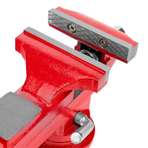 Тиски слесарные, 80 мм, настольные, поворотные, c наковальней MTX по ценам производителя в Краснодаре с доставкой по всей России