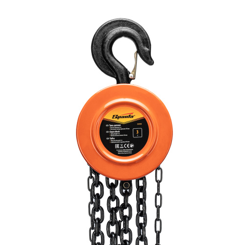 Таль цепная, 3 т, H подъема 3 м, расстояние между крюками 470 мм Sparta по ценам производителя в Краснодаре с доставкой по всей России