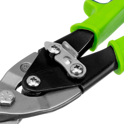 Ножницы по металлу, 250 мм, правый рез, сталь С55, двухкомпонентные рукоятки СИБРТЕХ по ценам производителя в Краснодаре с доставкой по всей России