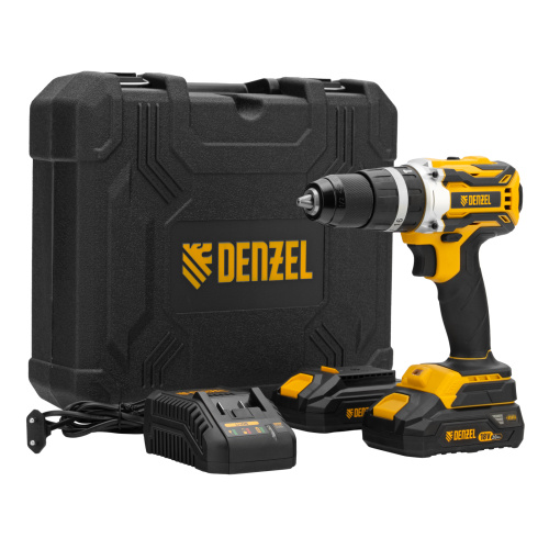 Дрель-шуруповерт аккумуляторная ударная бесщет CIDB-18-02, Li-Ion, 18 В Denzel по ценам производителя в Краснодаре с доставкой по всей России