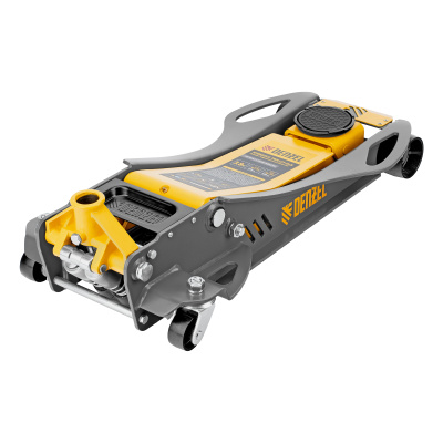 Домкрат гидравлический подкатной, 3,8 т, 110-580 мм, быстрый подъем, низкий подхват, проф. Denzel по ценам производителя в Краснодаре с доставкой по всей России