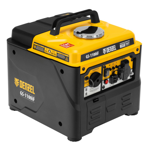Генератор инверторный GS-1100iF, 1,1 кВт, 230 В, ручной старт DENZEL по ценам производителя в Краснодаре с доставкой по всей России