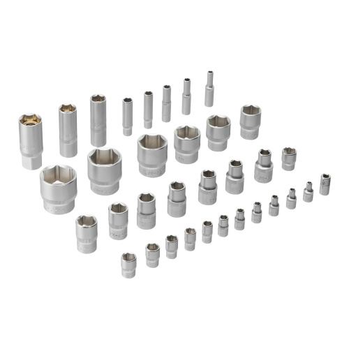 Набор инструментов, 1/2", 1/4", CrV, S2, пластиковый кейс, 84 предмета Denzel по ценам производителя в Краснодаре с доставкой по всей России