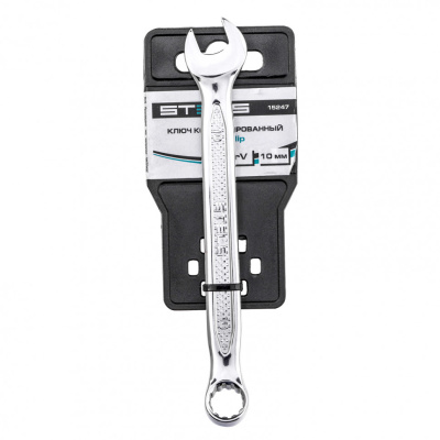 Ключ комбинированный, 10 мм, CrV, антислип Stels по ценам производителя в Краснодаре с доставкой по всей России