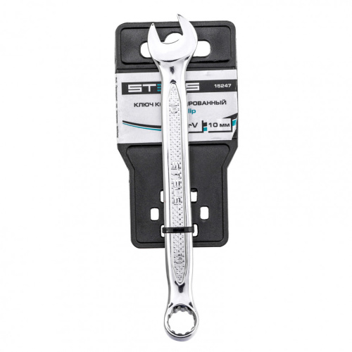 Ключ комбинированный, 10 мм, CrV, антислип Stels по ценам производителя в Краснодаре с доставкой по всей России