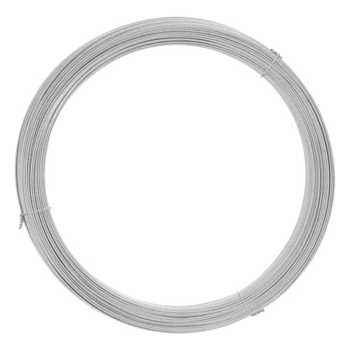 Проволока стальная 50 м, оцинкованная, термообработанная 0.8 мм Сибртех по ценам производителя в Краснодаре с доставкой по всей России